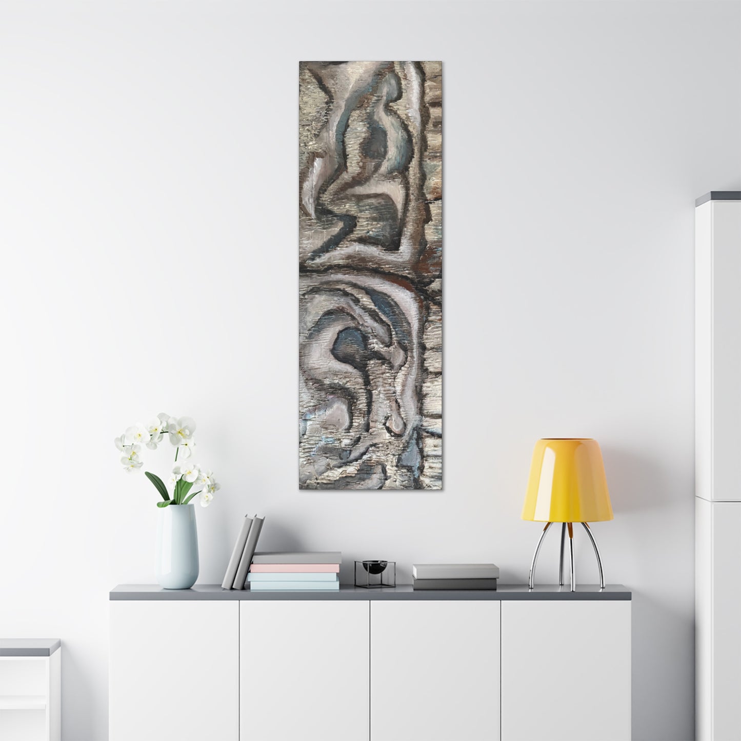 Canvas Gallery Wraps, Oyster Shells Abstract, FrediFreds Home Collection