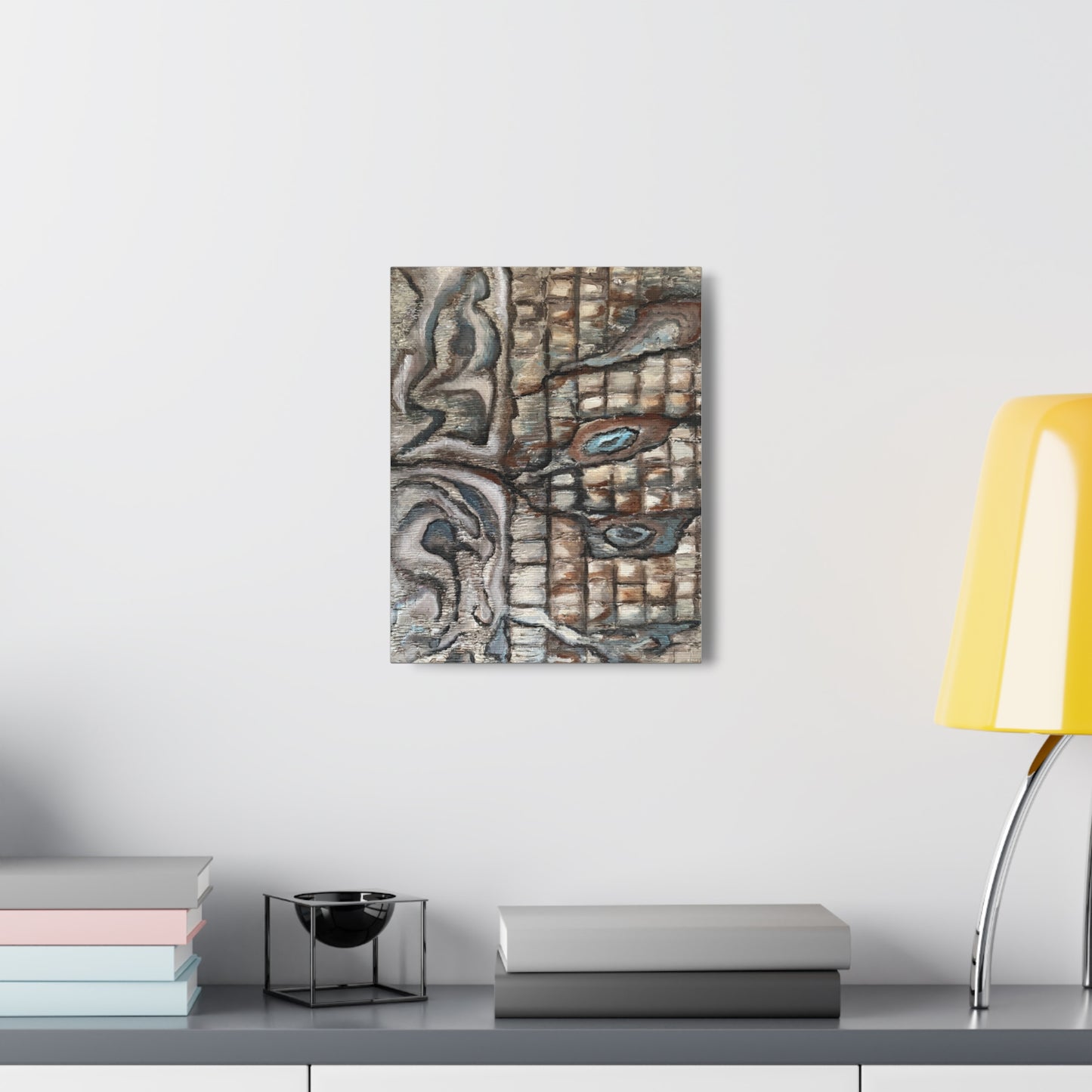 Canvas Gallery Wraps, Oyster Shells Abstract, FrediFreds Home Collection