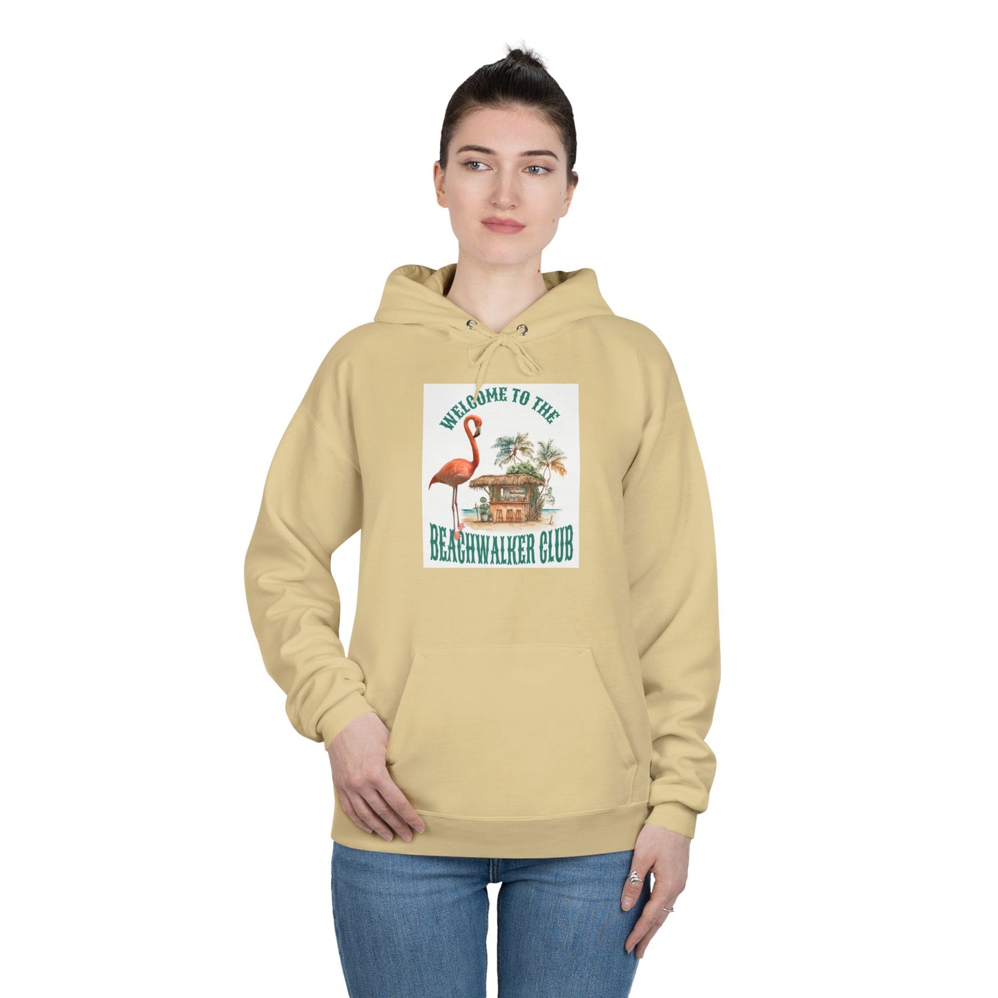 Unisex EcoSmart® Pullover Hoodie Sweatshirt, Beachwalker Club