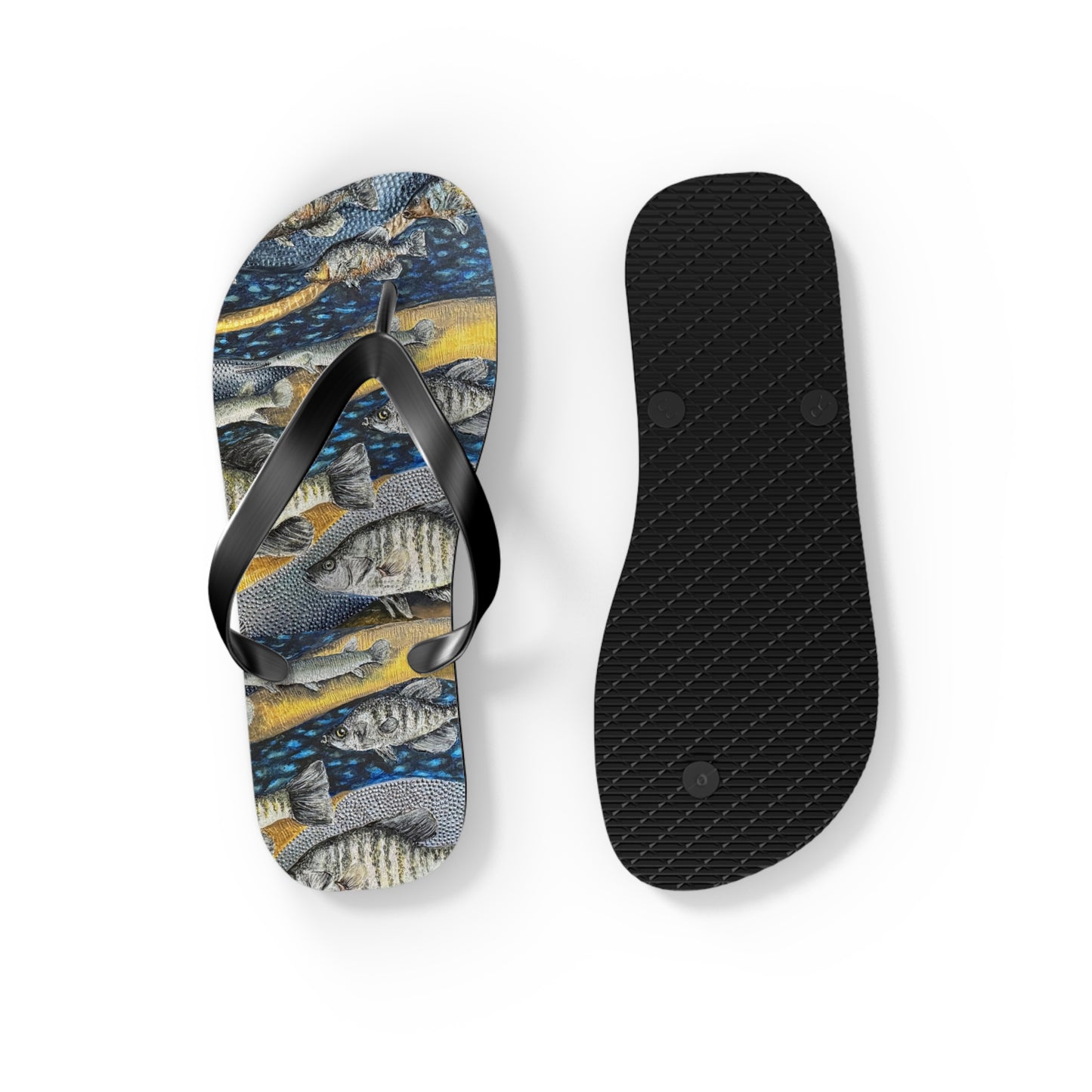 Flip Flops, Honey Hole, Fishing, FrediFreds Home Collection