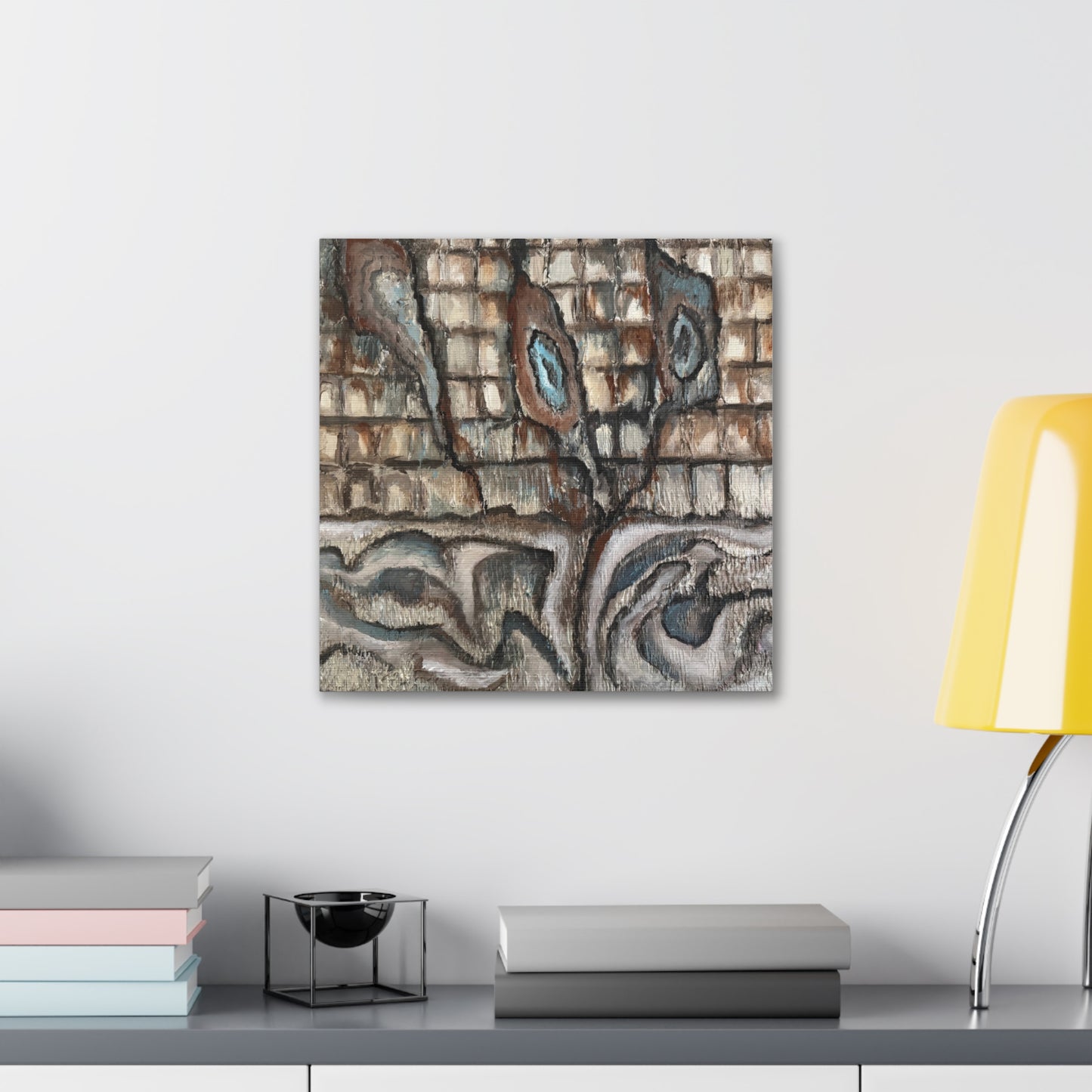 Canvas Gallery Wraps, Oyster Shells Abstract, FrediFreds Home Collection