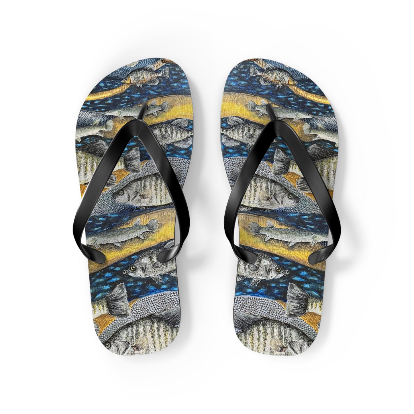 Flip Flops, Honey Hole, Fishing, FrediFreds Home Collection