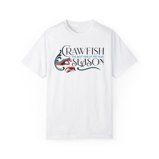 Unisex Garment-Dyed T-shirt, Crawfish Season Collection