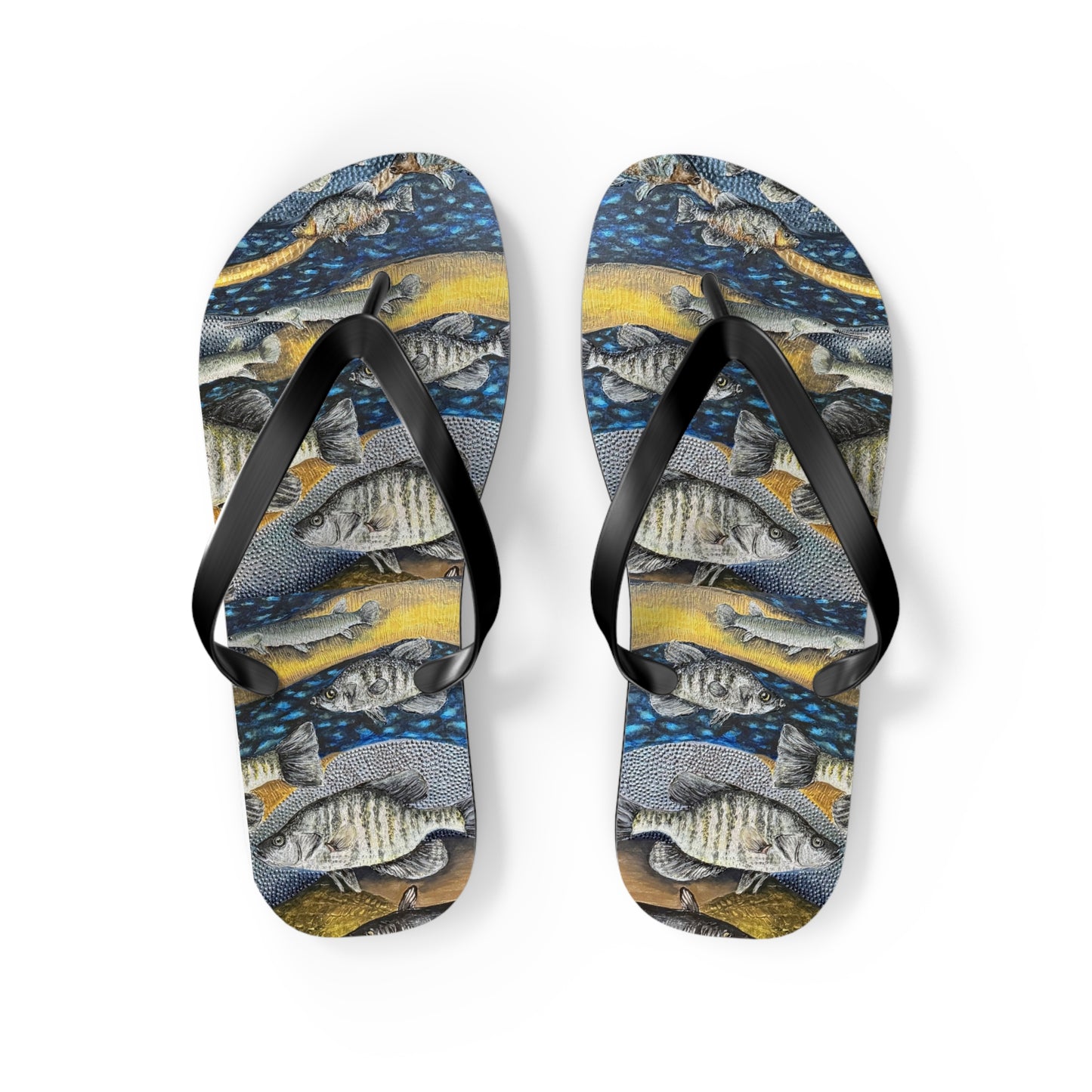 Flip Flops, Honey Hole, Fishing, FrediFreds Home Collection