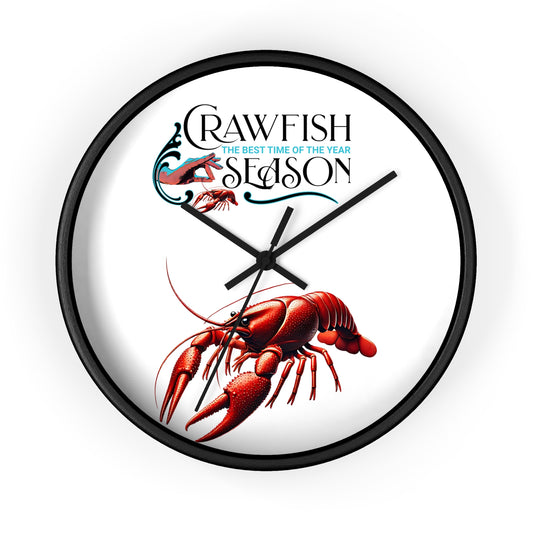 Wall Clock, Crawfish Season, Life on the Bayou Collection