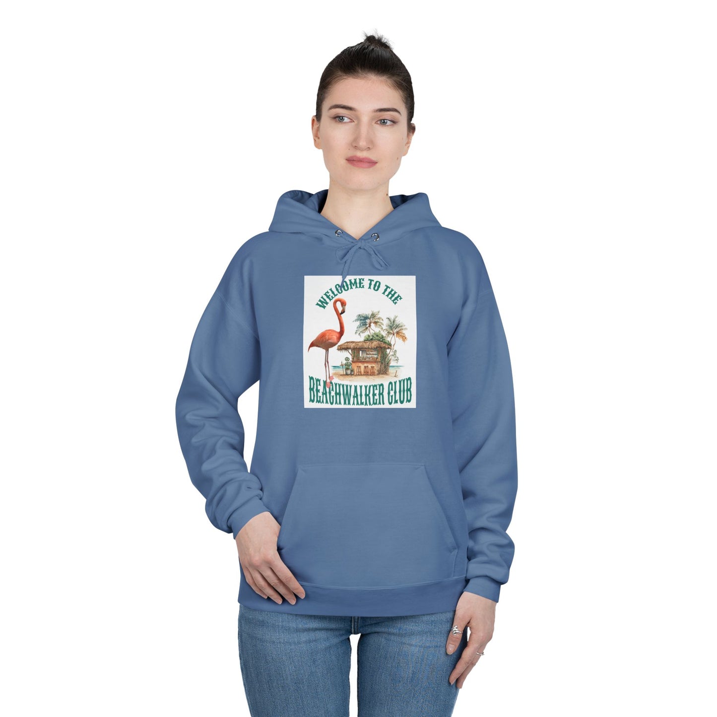 Unisex EcoSmart® Pullover Hoodie Sweatshirt, Beachwalker Club