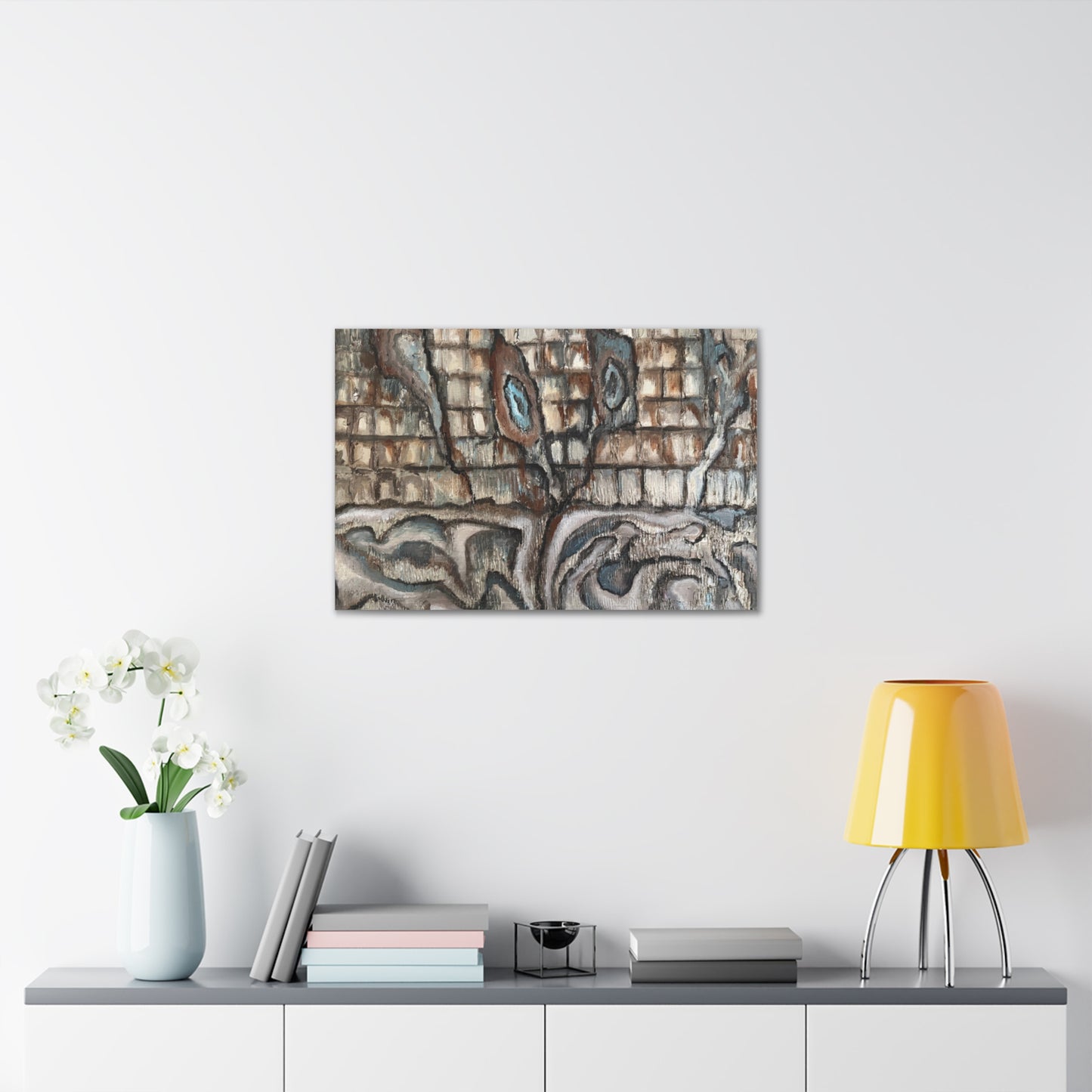 Canvas Gallery Wraps, Oyster Shells Abstract, FrediFreds Home Collection