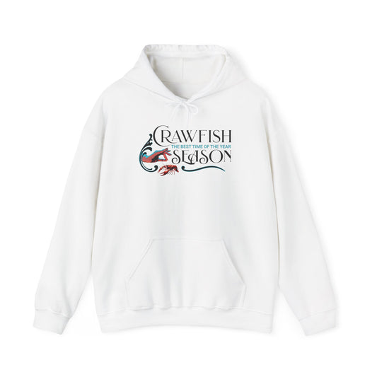 Unisex Heavy Blend™ Hooded Sweatshirt, Crawfish Season, Life on the Bayou Sweatshirt