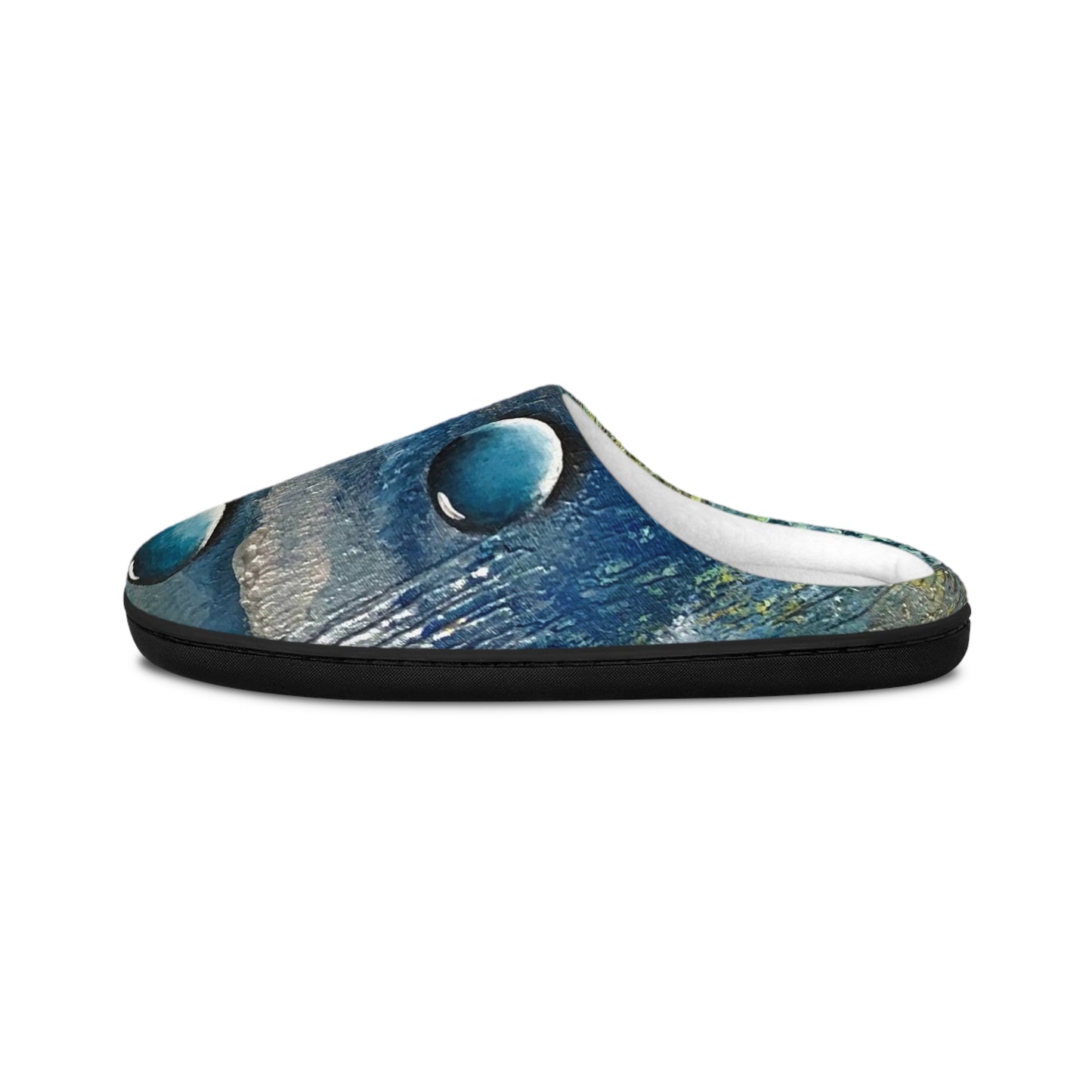 Men's Indoor Slippers, Whimsical Ocean Spray Design with Beachwalker Club Collection