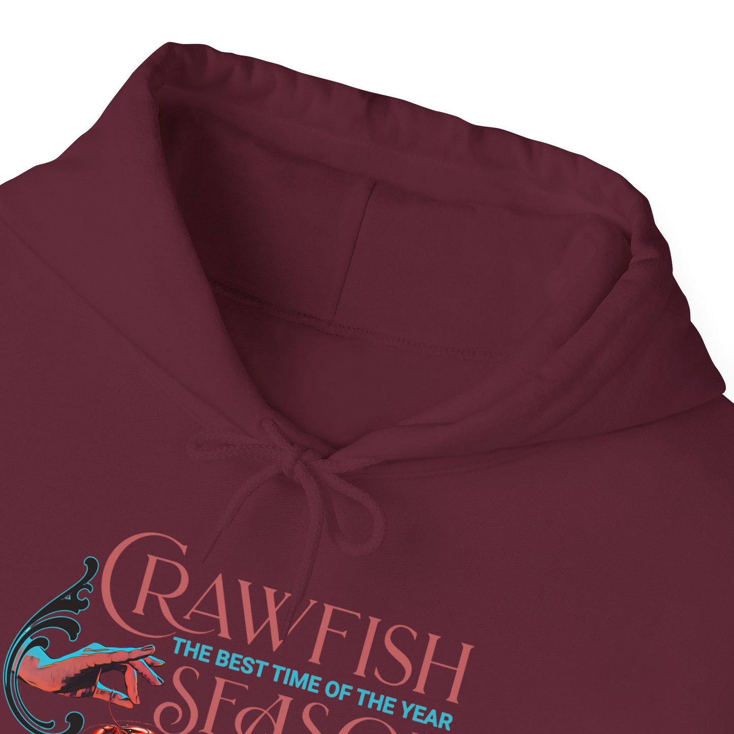 Unisex Heavy Blend™ Hooded Sweatshirt, Crawfish Season, Life on the Bayou Sweatshirt