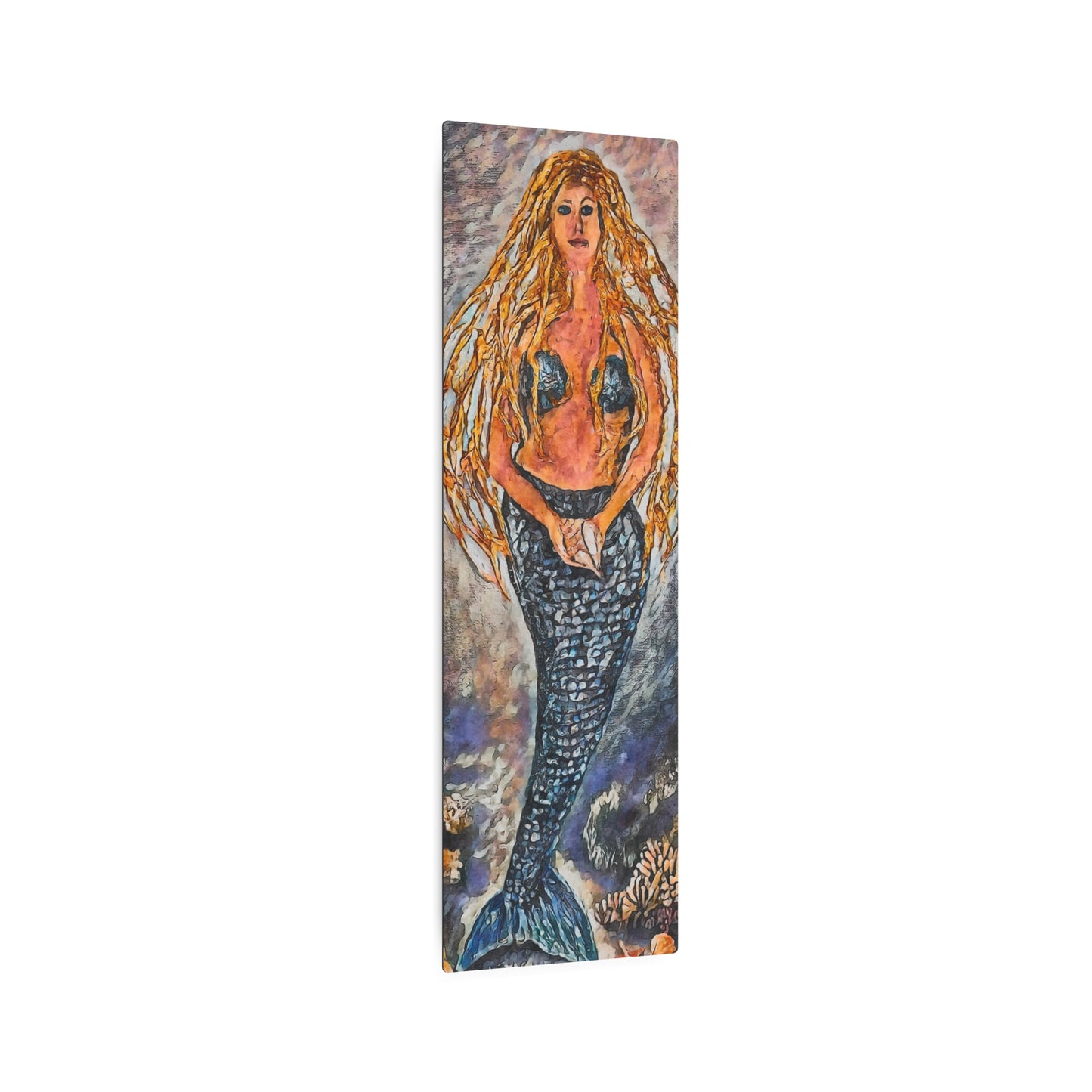 Metal Art Sign, Iva by the Sea, Midmorning, Beachwalker Club Collection