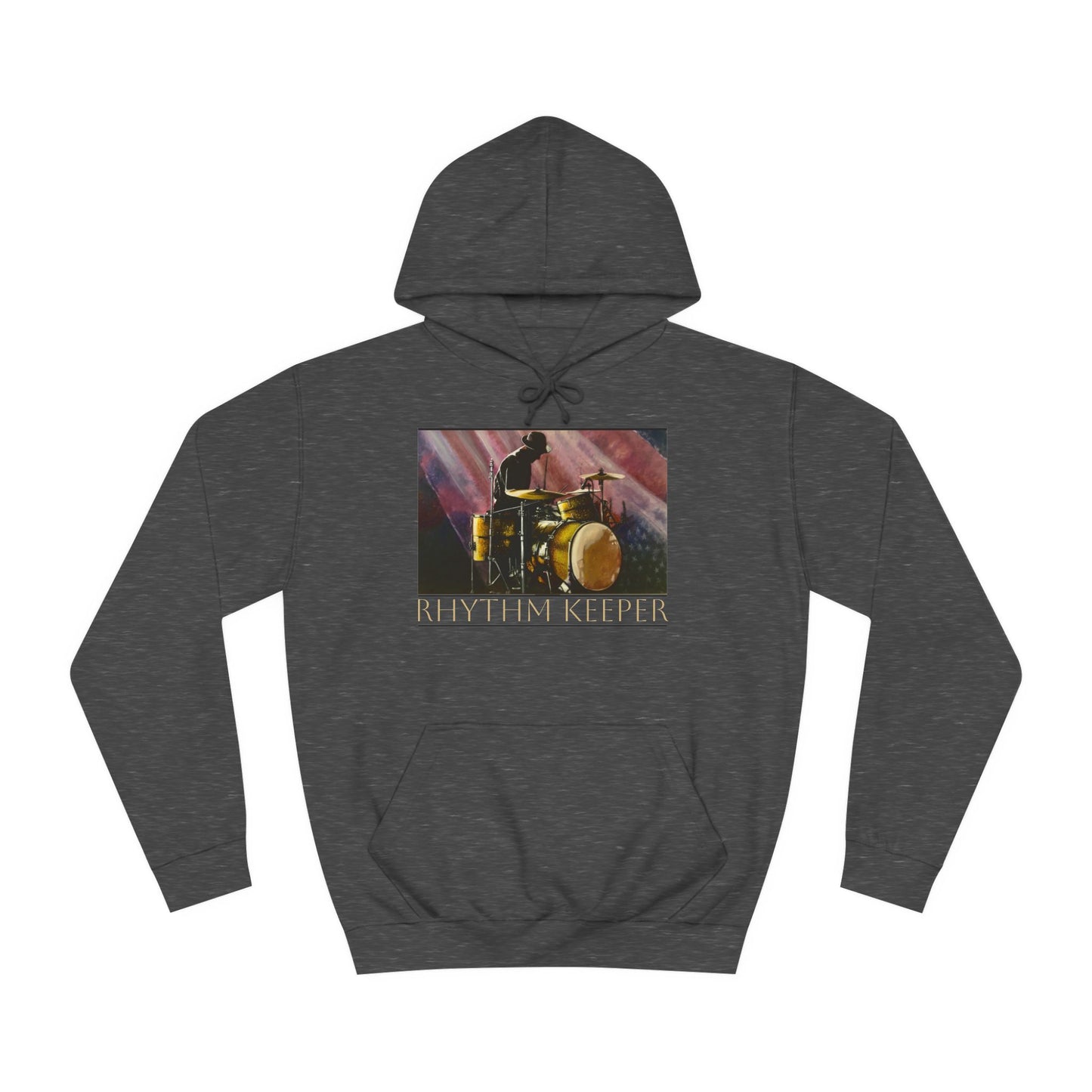 Unisex College Hoodie, Percussionist, Drummer, Band, Rhythm Master, Soul Music Collection