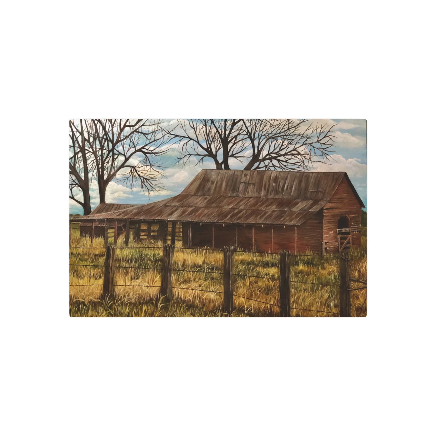 Metal Art Sign, The Ole' Homeplace, FrediFreds Home Collection