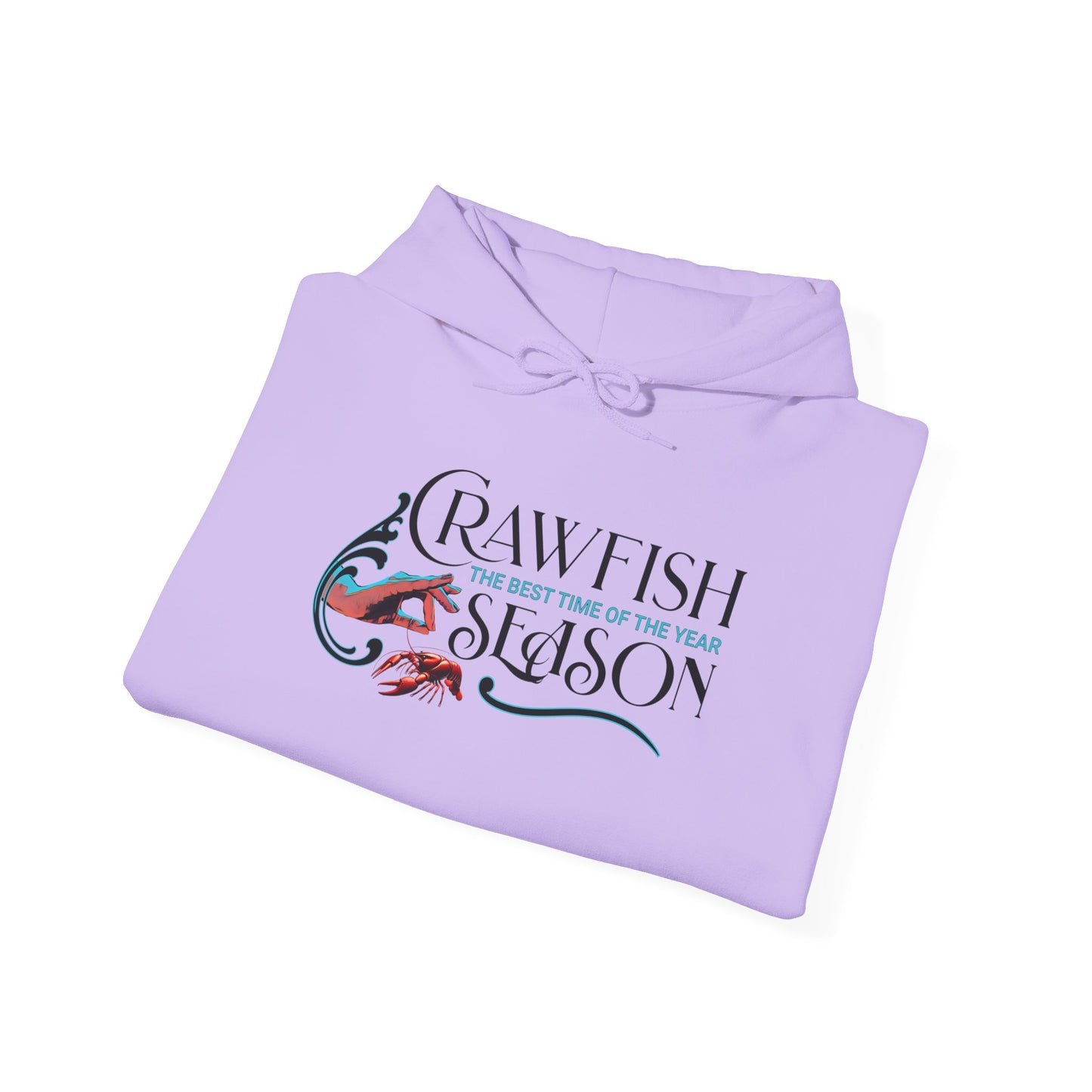 Unisex Heavy Blend™ Hooded Sweatshirt, Crawfish Season, Life on the Bayou Sweatshirt