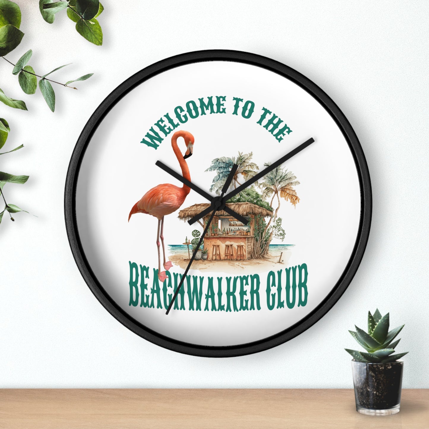 Wall Clock, Beach Themed, Beachwalker Club Collection