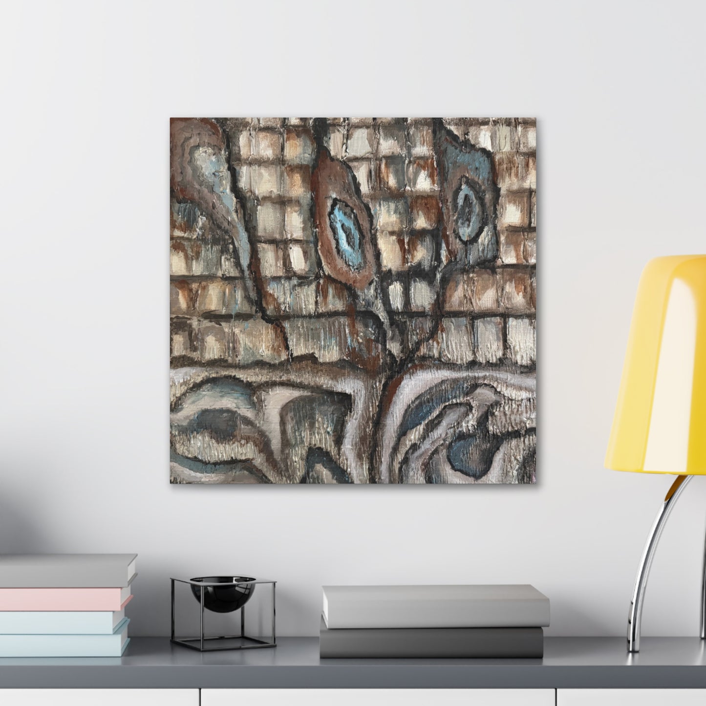 Canvas Gallery Wraps, Oyster Shells Abstract, FrediFreds Home Collection