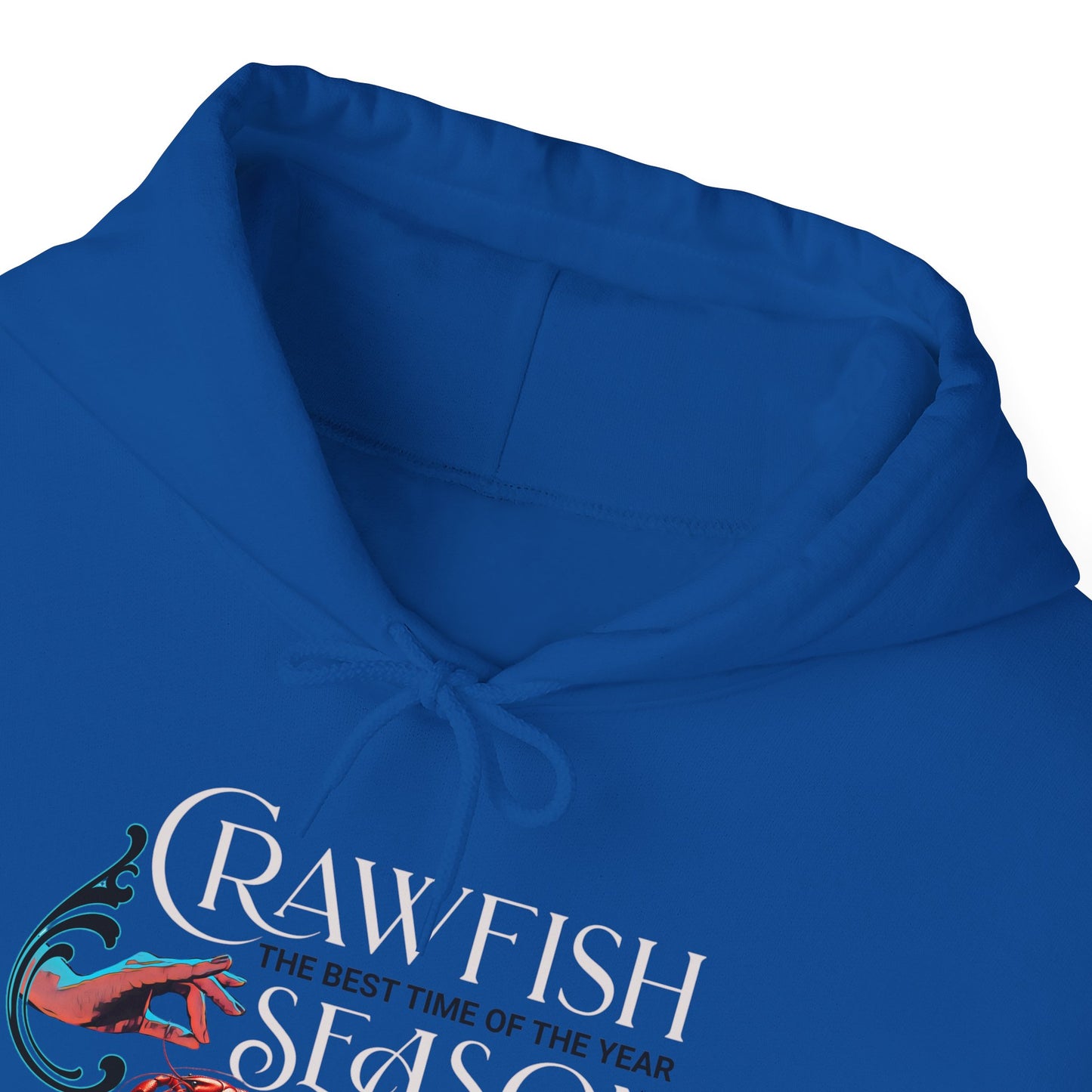 Unisex Heavy Blend™ Hooded Sweatshirt, Crawfish Season, Life on the Bayou Sweatshirt