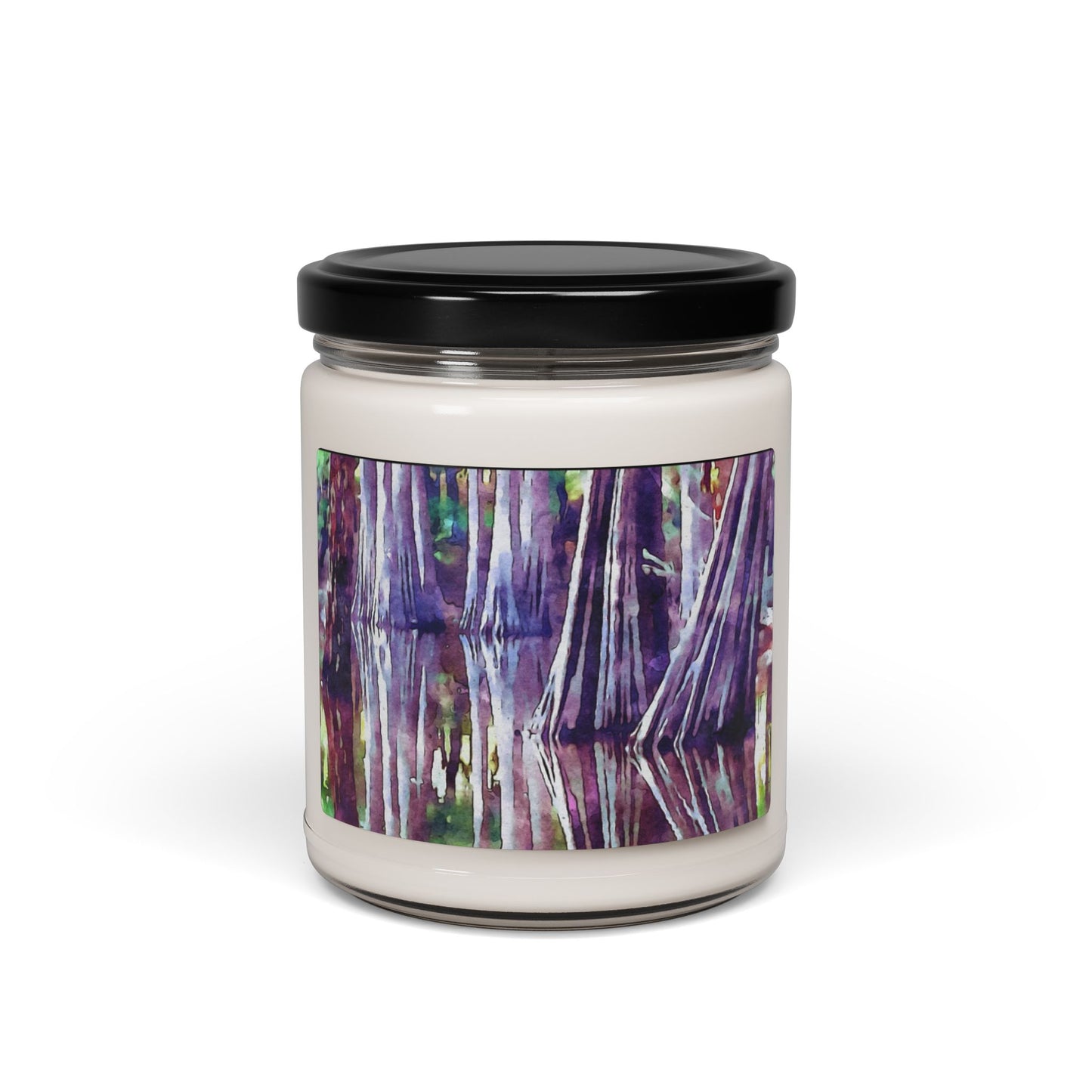 Scented Soy Candle, 9oz, Cypress Trees, Life on the Bayou Collecton