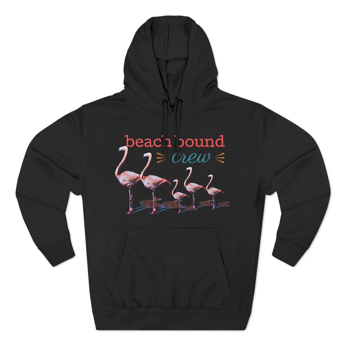 Three-Panel Fleece Hoodie, Beach Bound Crew, Beachwalker Club Collection