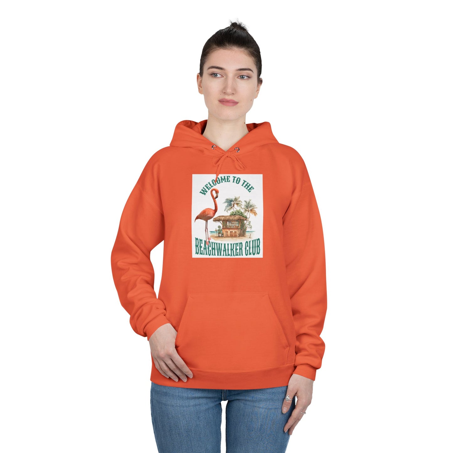 Unisex EcoSmart® Pullover Hoodie Sweatshirt, Beachwalker Club