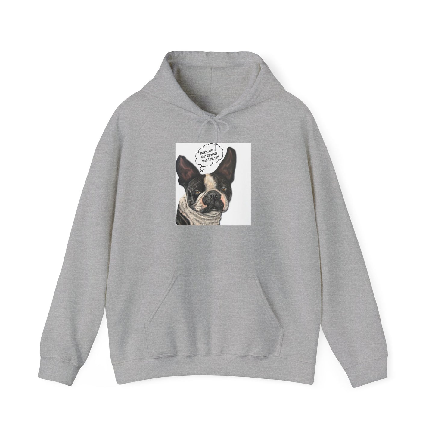 Unisex Heavy Blend™ "I Got You" Animal Themed Design Friendship Hooded Sweatshirt