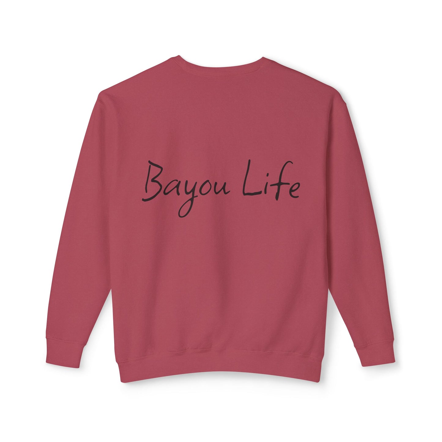 Unisex Lightweight Crewneck Sweatshirt, Life on the Bayou