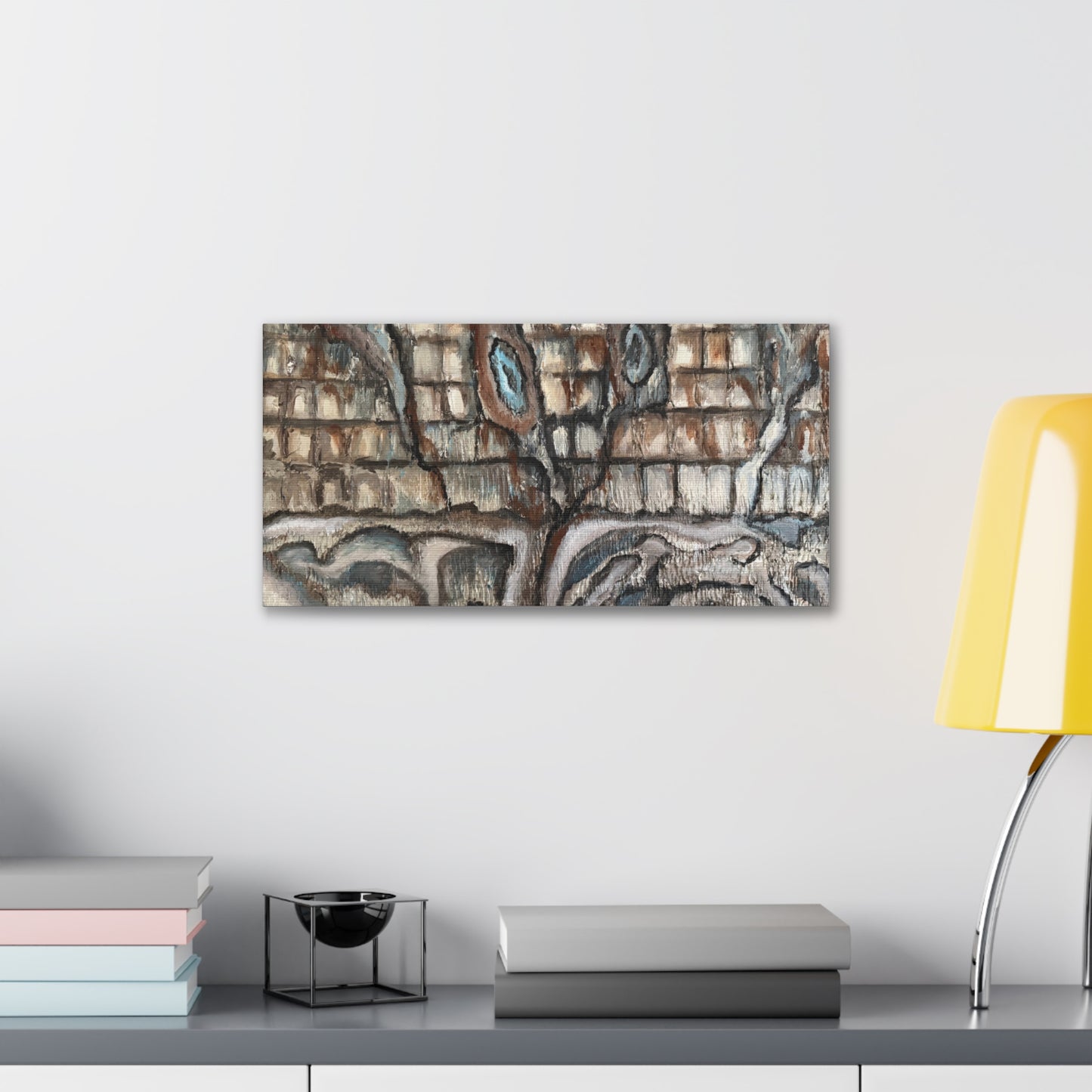 Canvas Gallery Wraps, Oyster Shells Abstract, FrediFreds Home Collection