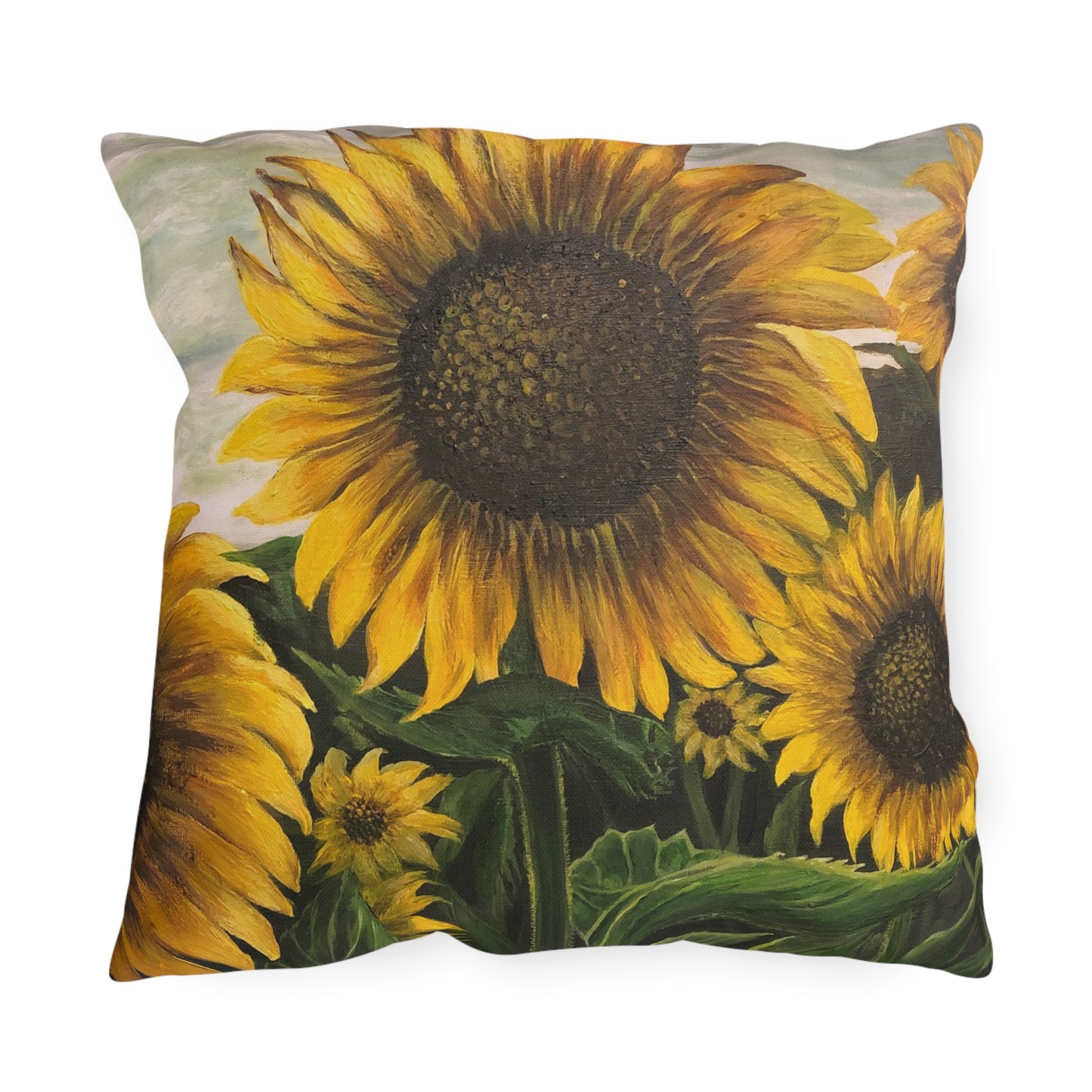 Outdoor Pillows, Sunflowers