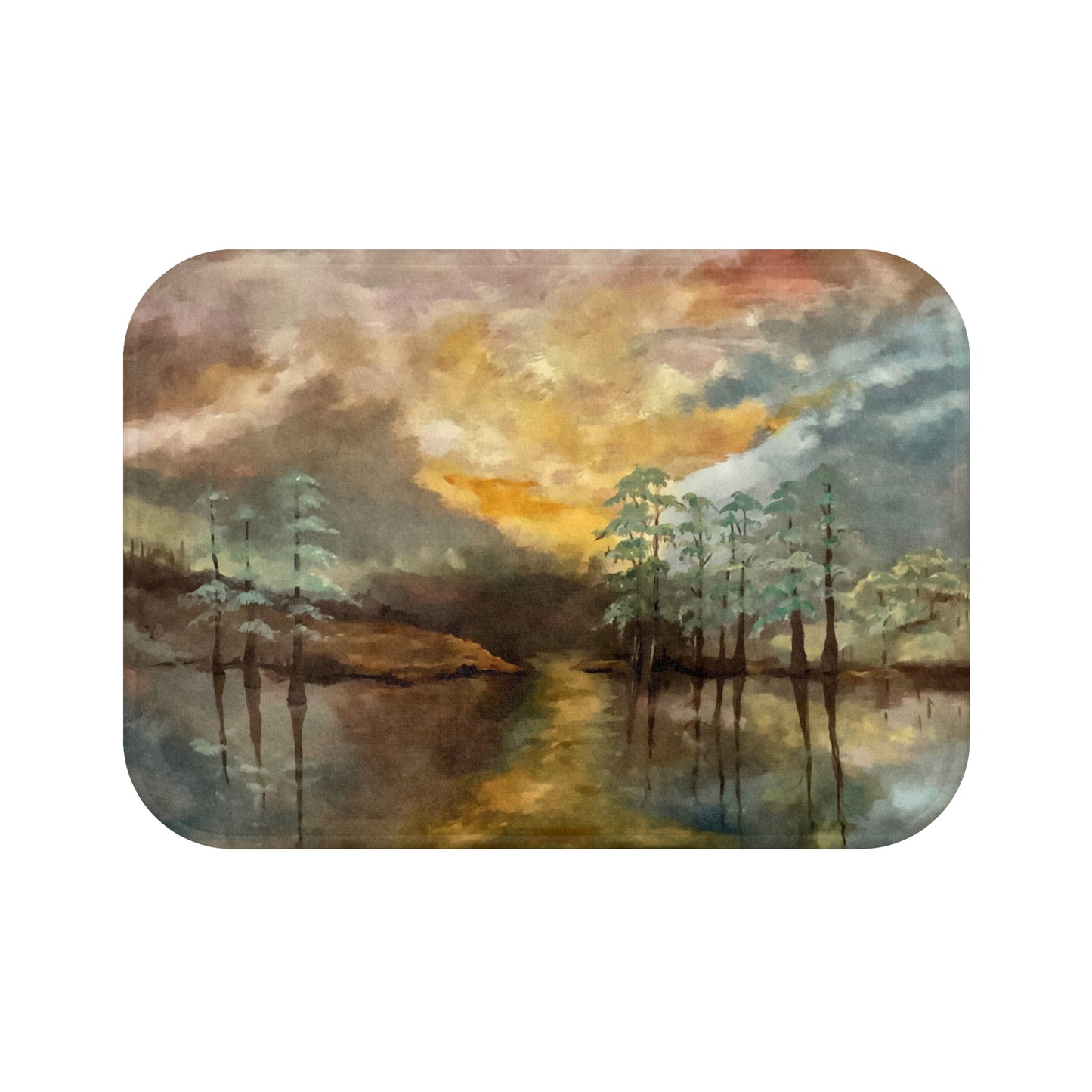 Bath Mat, Moon Lake, FrediFreds Home Collection