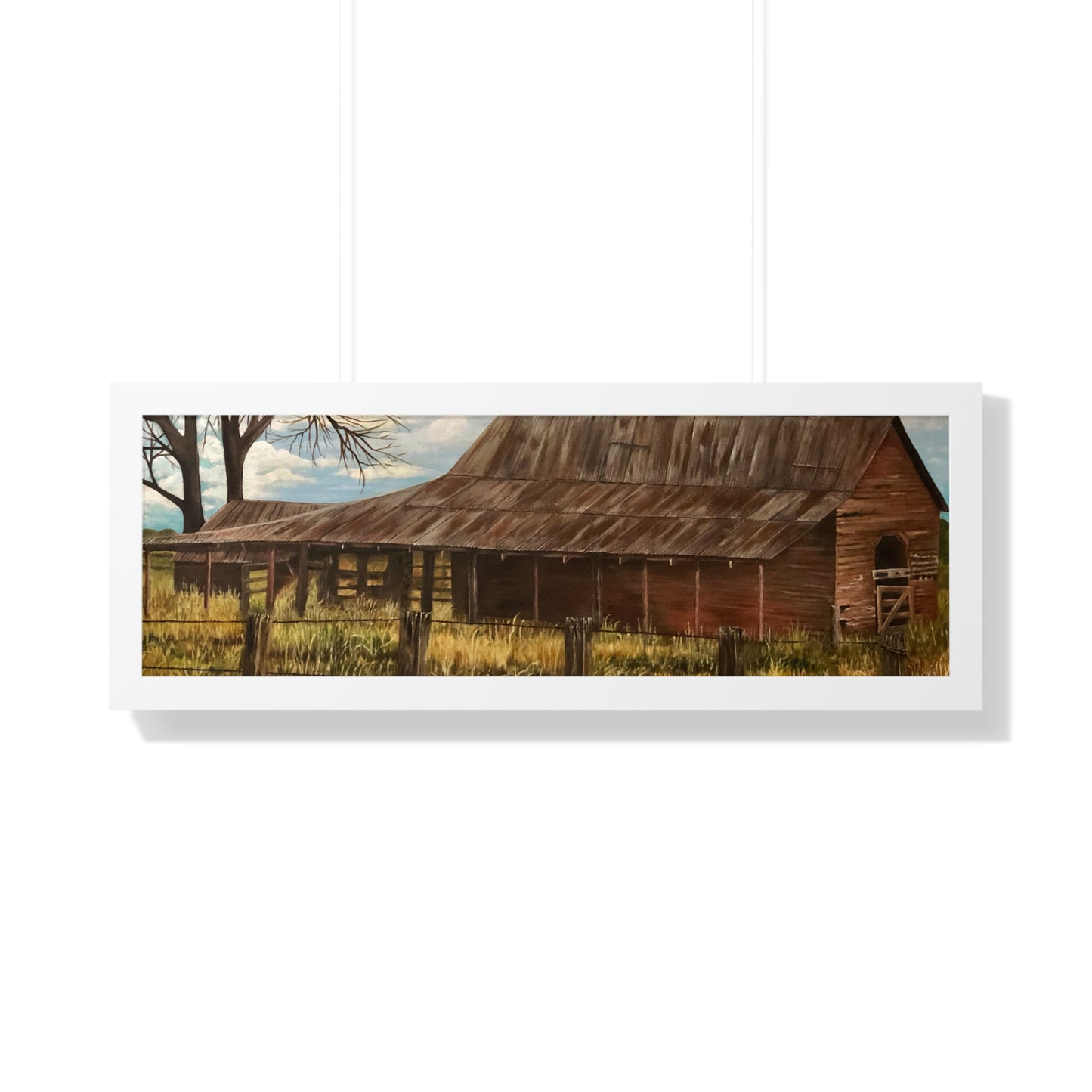 Framed Horizontal Poster, Ole Homeplace, FrediFreds Home Collection