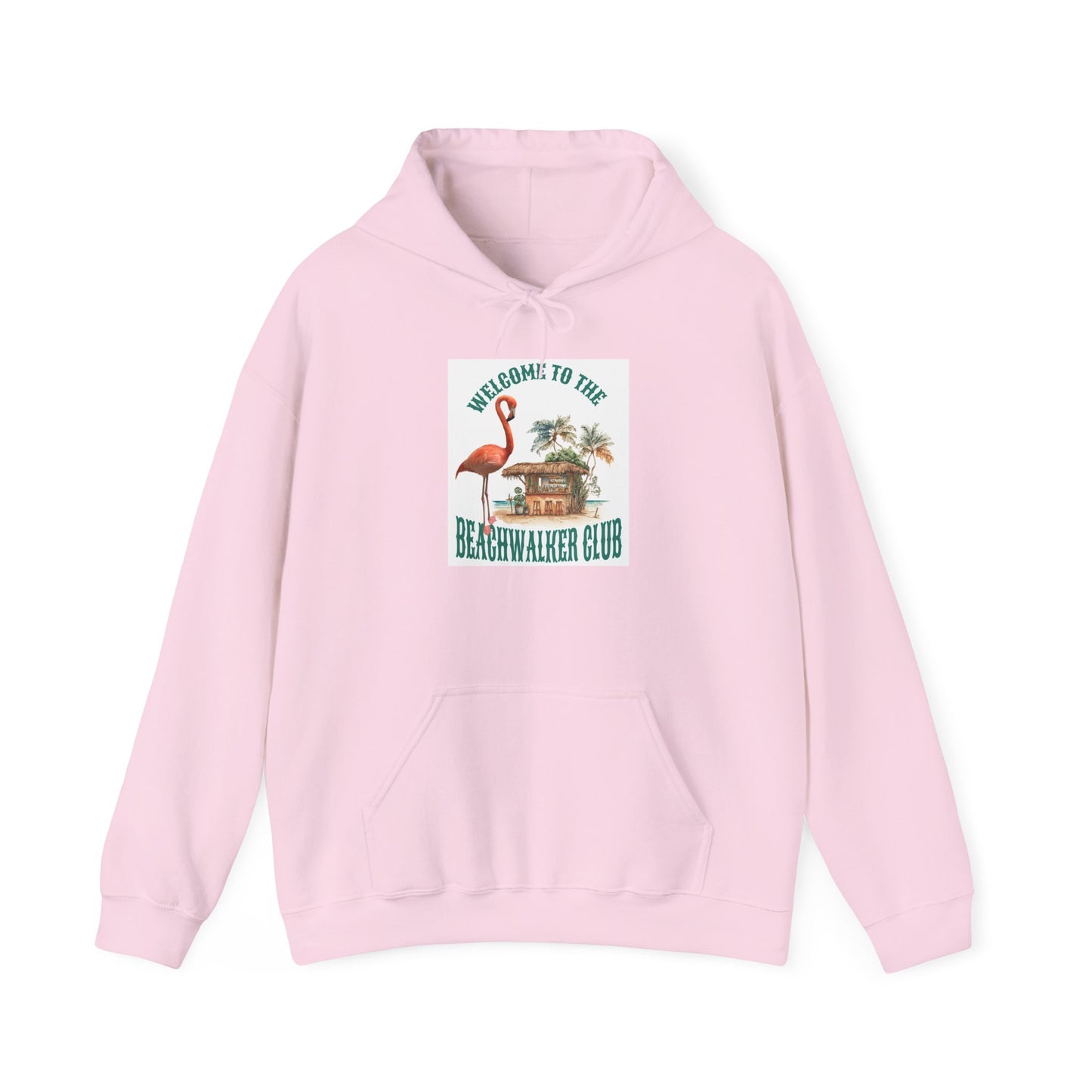 Unisex Heavy Blend™ Beachwalker Club" Designed Hooded Sweatshirt