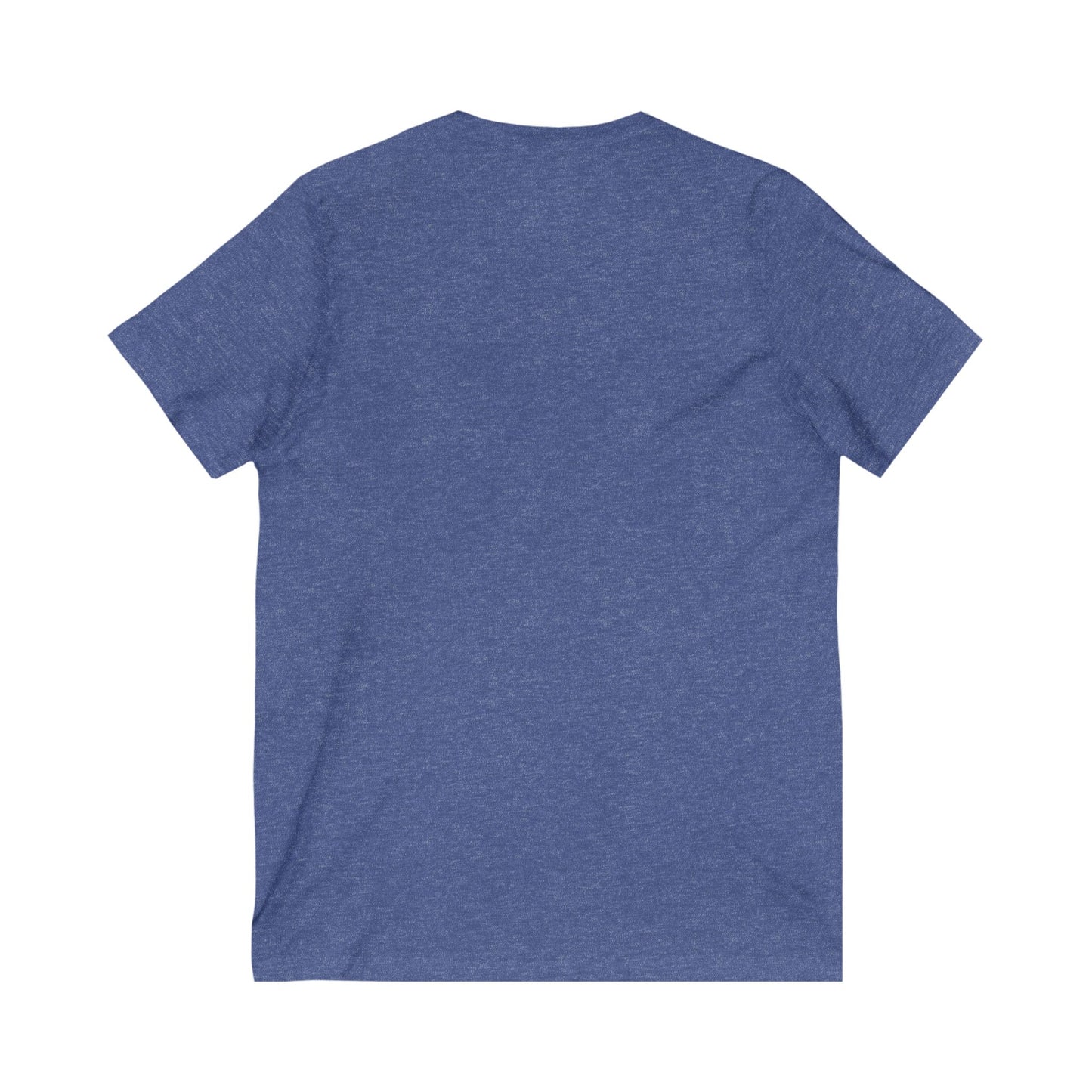 Unisex Jersey Short Sleeve V-Neck Tee, Piano Art, Music, Happy