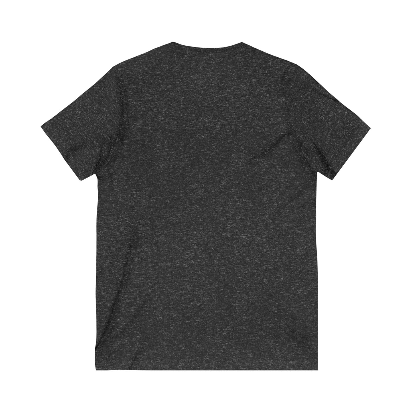 Unisex Jersey Short Sleeve V-Neck Tee, Piano Art, Music, Happy