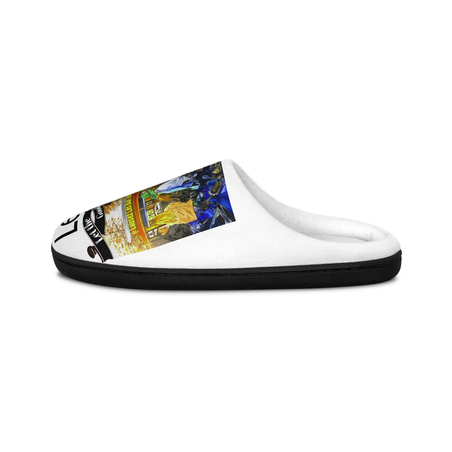 Men's Indoor Slippers, Let the Good Times Roll, Humorous